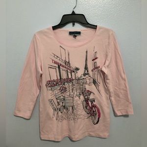Karen Scott Pink Shirt | S